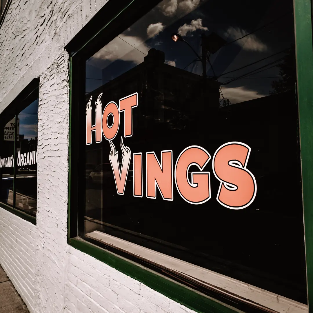 hot wings storefront hot wings storefront